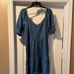 Blue Denim Dress